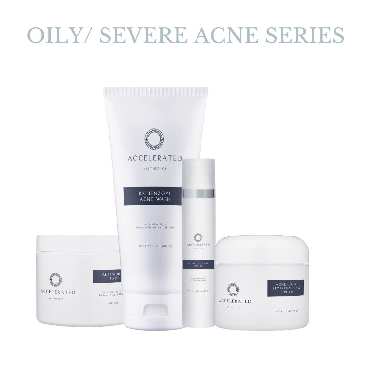 Bundle: Severe Acne/ Oily Skin Series β Accelerated Aesthetics